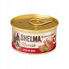 Konzervy pro kočky Shelma